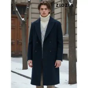 [하프클럽/]세미오버 피크드 더블코트 (ABB4CB1102)