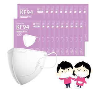 [리벤스] 에버퓨어 새부리형 황사방역마스크(KF94)(화이트/초소형) 100입