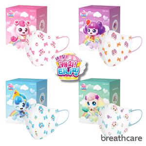 브리드케어 새콤달콤 티니핑 시즌 4 어린이 마스크  20매 포실핑 샤샤핑 하츄핑 말랑핑