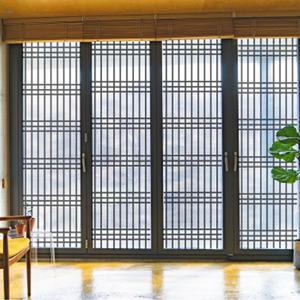 전통무늬 뽁뽁이 패턴 창문단열재 단열 인테리어필름 에어캡 창문결로방지