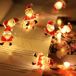 크리스마스 트리조명 장식 LED전구 감성 미니 철사 산타 양말 징글벨 눈사람 트리 지팡이