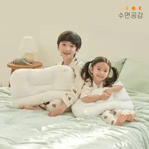 [11/6~11/16 사은품증정] NEW우유베개 주니어 라운드형 라텍스 경추베개