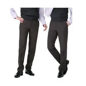 남자 겨울 아웃도어 등산 트레이닝 기모 골프 바지LV-PTKG-717-브라운