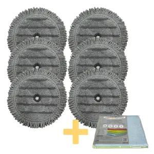 LG 엘지 코드제로 무선 청소기 호환 물걸레 패드 6개 (다용도 손걸레 포함)