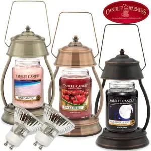 양키캔들 라지자+허리케인 캔들워머세트