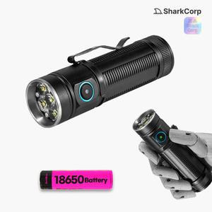 차보다 밝은 XHP360 x6 충전식 LED 손전등 줌라이트 낚시 휴대용