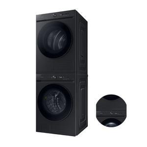 [삼성]전자 비스포크 그랑데AI 세탁기+건조기 WF21D17CVVC 블랙캐비어 21kg+17kg