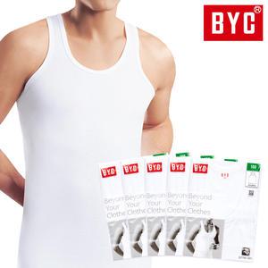 BYC2113 (95~115호) 순면남성조끼민소매골런닝5매