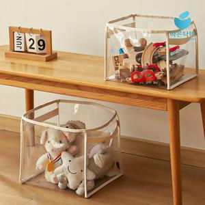 투명 장난감 정리함 정리 수납 바구니 보관함 수납함