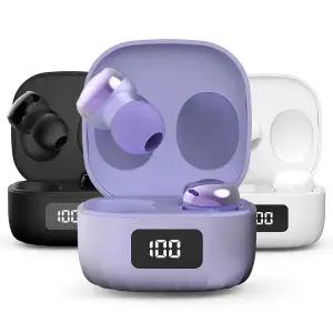 [블라우풍트] LED 버즈 커널형 블루투스 5.4 이어폰 스트랩 세트 BE352