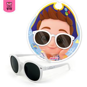 [아이윌컴퍼니] 핑크퐁 베베핀 키즈 선글라스 브로디(흰색)