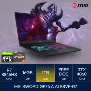 MSI 소드 GF76 A AI B8VF-R7 (SSD 1TB)_마우스+장패드증정 AN