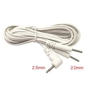 저주파 케이블 핀형 2.5mm 연결선 핀타입 전극코드 연결코드 저주파줄 리드선
