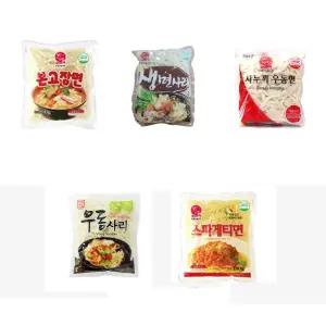 본고장 우동사리 200g X50개 1box 외 생면사리 사누끼면 스파게티면 한성 오뚜기 우동 골라담기