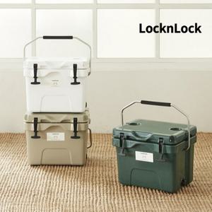 락앤락 하드쿨러 15L 아이스박스 낚시 캠핑 차량용 보냉 쿨러백 / 베이지