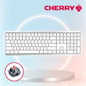 [국내정품] 체리 MX BOARD 3.0S MX2A 기계식 유선 키보드 화이트 저소음적축