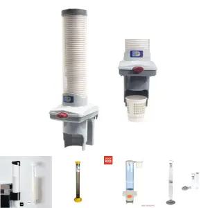 종이컵 원터치 디스펜서/컵정리대/컵/보관함/컵디스펜서/컵정리/종이컵보관/종이컵케이스/종이컵거치대