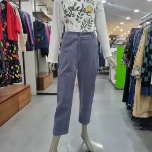 베네통/애플아울렛/크런키 옆선 절개 코듀로이 팬츠/BAPTA3461