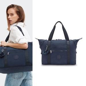 [키플링] 2박3일 보스턴백 여행 가방 세련된 네이비 아트 M KOCBR01 BLBL..