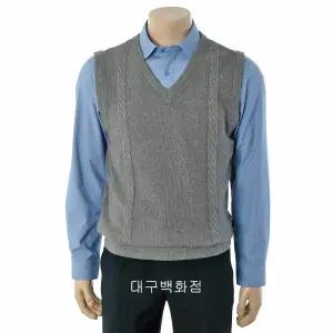 [대구백화점] [피에르가르뎅캐주얼]부분 케이블 베스트(PPKV3902-95)