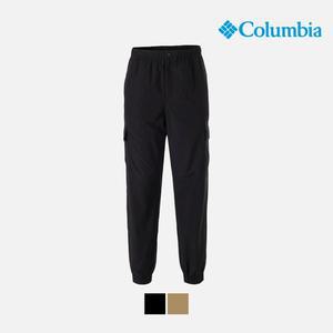 [컬럼비아]유니 풀밴딩 카고 조거 팬츠_블랙 (C54-YUD801)