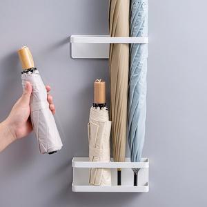 [HAEGANG]철제 자석 우산꽂이 현관 문 인테리어 모던 무타공 우산 거치대 걸이 홀더 신발장 가정용 보관함