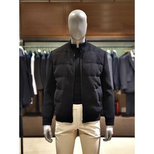 갤러리아 킨록 F/W 니팅결합 구스다운 점퍼 블랙 (TIU55)