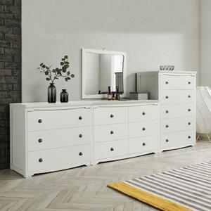 해피리빙 로아 속깊은 광폭 3단 5단 와이드 옷 서랍장 900