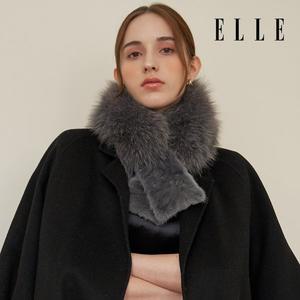 [엘르] 델루나 밍크 폭스 퍼 머플러 SE44MF203