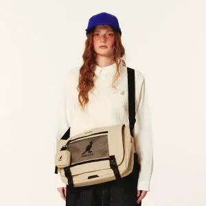 [롯데백화점]캉골 공용 기어 Ⅱ 메신저백 2077 에크루