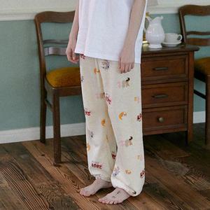 댑 옐로문 가든 수면 잠옷바지 여성용_GPJ19769