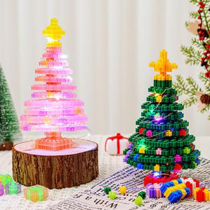 [문구티쳐] 민화샵 디폼블럭 입체 트리 8mm 만들기 (2종 택1) DIY 디폼장난감도안 크리스마스인테리어