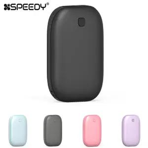 스피디 휴대용 손난로 보조배터리 5200mAh 충전식 양면 발열 핫팩