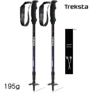 트렉스타 초경량 195그램 이글 3단 등산스틱 세트