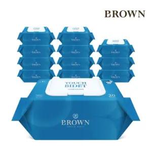 [브라운]브라운 터치비데 아기물티슈 20매 캡 12팩
