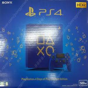 PS4 슬림 데이즈 오브 플레이 리미티드 에디션 2117A 500기가/정식발매/미개봉 새상품