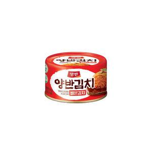 동원 양반 썰은김치 160g 1캔/여행용/간편식/캠핑/실외활동/간편김치/유통기한26년5월3일제품