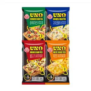 [행사]오뚜기 UNO 사각피자 4종 / 고르곤졸라 / 콤비네이션 / 불고기 / 치즈 택 1