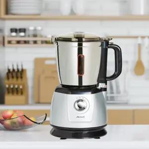 [신일전자]신일 김장용 믹서기 대용량 4L SMX-Y400HS 기계식 스텐 후드 초고속 AC 모터