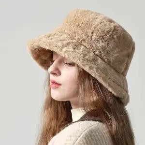 보들보들 밍크퍼 버킷햇 벙거지모자 플러피햇