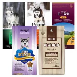 20kg 퍼포먼스 아지피아 애견 강아지 진도 대형견사료