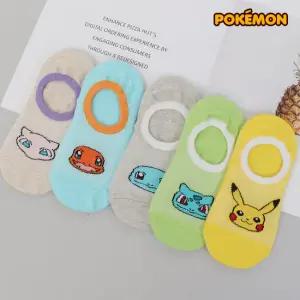 양말덧신 포켓몬 17번 5족세트 아동 초등학생 페이크삭스