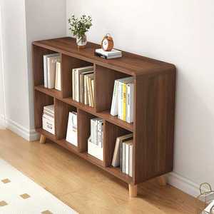 단단한 나무 책장  둥근 모서리 책장