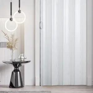 하우스코버 벽면 무타공 자바라 홀딩도어 접이식 칸막이 문 거실 설치 현관 중문 주름문