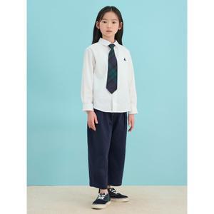 [BEANPOLE KIDS] 여아 저지 와이드 팬츠  네이비 (BI5121G03R)
