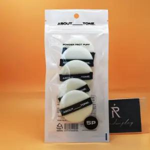 1++1 어바웃톤 파우더 팩트 퍼프블랙 5P + 5P