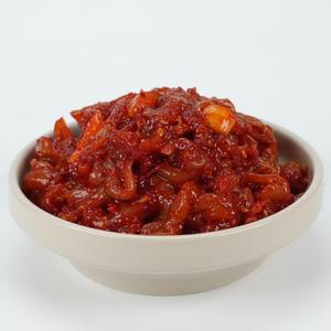 강경젓갈 저염 오징어젓갈 1kg. 국내산천일염 염장 자연숙성.