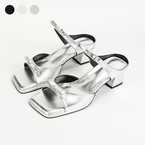 페조 스트랩샌들 가벼운 통굽 샌들 빅사이즈 4cm