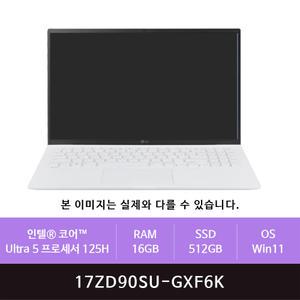 LG 2025 그램17 17ZD90SU-GXF6K 8GB추가/512GB교체/Win11설치(zoaa)