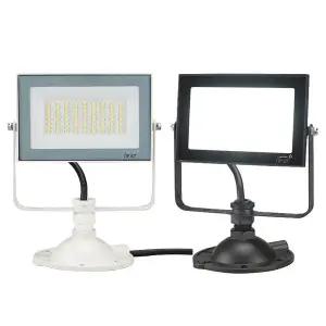 비츠온 LED 사각 투광기 주광색 50W 조명기기 6500K 간판등